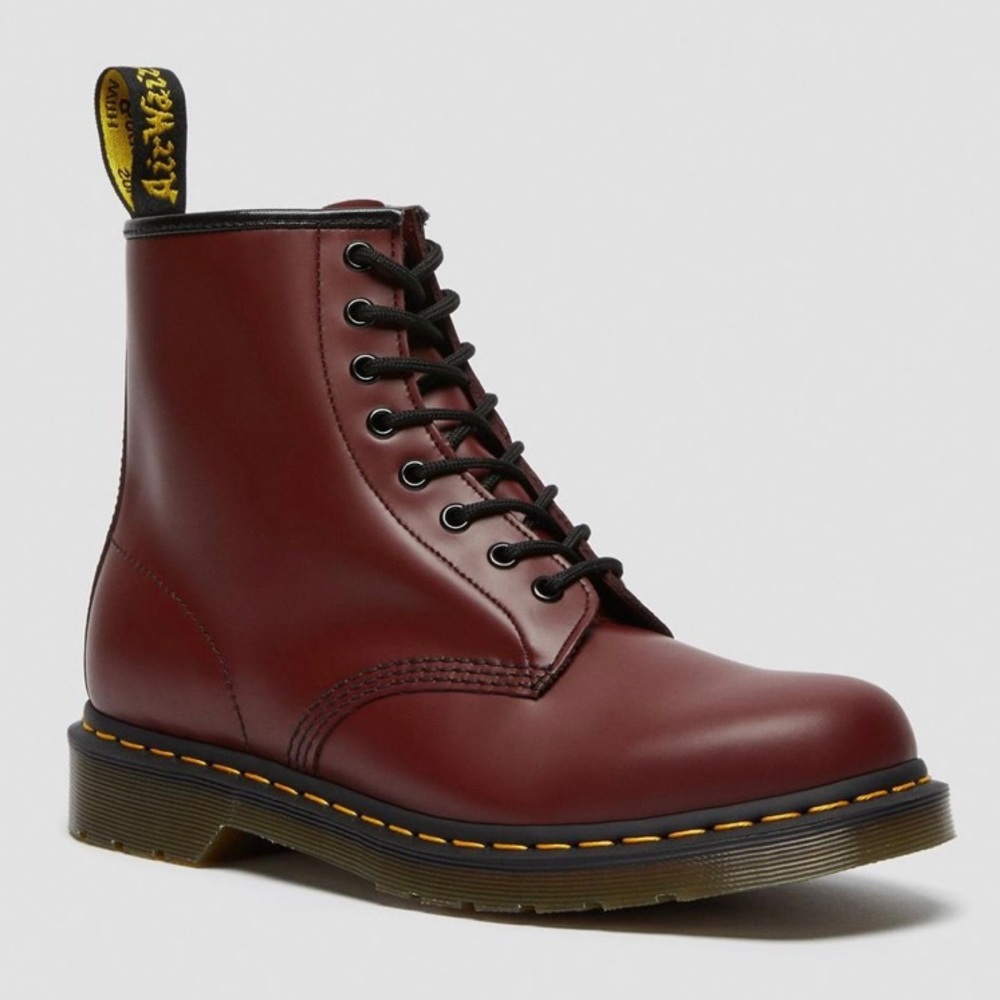 BRAND NEW Dr. Martens Cherry Red Lace Ups W 11, M 9